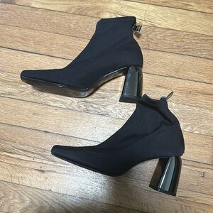 Zara sock-style ankle boots